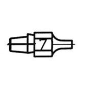 Weller DX 117 Buse d'aspiration Taille de la panne 1.5 mm Longueur de la panne 18 mm Contenu 1 pc(s)