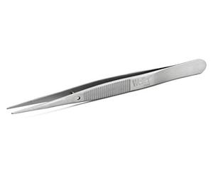 Weller Erem 20SA Pince à Épiler de Précision Avec Poignées Dentelées et Pointes Dentelées Intérieures Pour Une Manipulation Sûre, 108 mm