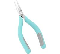 Weller Erem® 2411P antistatique (ESD) Pince à becs pointus demi-ronde Acier à outils