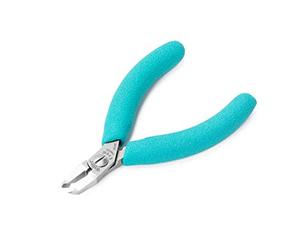 Weller Erem 582E Tip Cutter - Tête Étroite Coudée ESD Safe 115 mm, Full Flush, 1,3 mm, 65 °