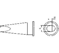 Weller LHT-D Panne de fer à souder forme plate Taille de la panne 4.7 mm Contenu 1 pc(s)