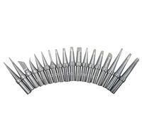 WELLER Lot de 18 embouts de soudure de rechange ETM ETL ETK ETO ETS ETH ETT ETX ETR ETKN ETA ETB ETC ETD ETAA ETBB ETCC ETDD Utilisation pour WES51 WESD51 PES51 PES50,LR21 (Brand'ACE')