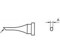 Weller LT 4 Panne de fer à souder biseautée Longueur de la panne 15 mm Contenu 1 pc(s)