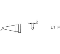 Weller LT-F Panne de fer à souder forme ronde, biseautée Taille de la panne 1.2 mm Contenu 1 pc(s)