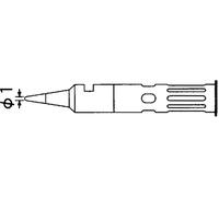 Weller Panne de fer à souder 60-01-01 pour WP 60 Ø 1,0 mm Forme ronde 1 pc