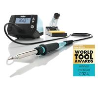 Weller Professional WE 1010 (T0053298699) Station de Soudage Numérique à 1 Canal, 70 W/230 V, Plage de Température 100 °C - 450 °C, Bleu