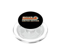 Weller Retro 70s 80s Sunset Stripe PopSockets PopGrip pour MagSafe
