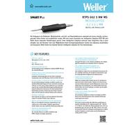 Weller RTPS 002 S NW Panne de fer à souder forme de burin Taille de la panne 0.20 mm Contenu 1 pc(s)