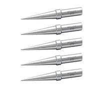 Weller WE1010 TETS-5 Lot de 5 pointes à souder coniques 0,4 mm