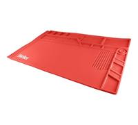 Weller WLACCWSM1-02 Tapis Poste De Travail A Souder En Silicone De Grand Taille En Rouge