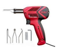 Weller WLG9400K23C Kit pistolet à souder 140W/100W, comprend une mallette de rangement avec un assortiment de pannes de haute qualité