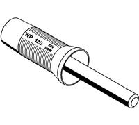 Weller Fourreau pour panne à souder WP 120 cunéiforme 0,8 mm 1 pc