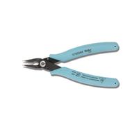 Weller Xcelite 378SMMVN Pince à becs pointus à mâchoires lisses, poignée bleue profil mince 139,7 mm (5 1/2")