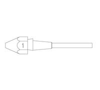 Weller XDS 1 SAUGDÜSE Ø1,4XØ2,5 L=10,5MM VERP. Buse d'aspiration 1 pc(s)