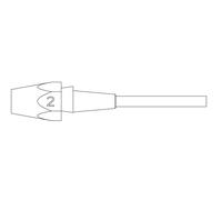 Weller XDS 2 SAUGDÜSE Ø3,0XØ5,3 L=10,5MM VERP. Buse d'aspiration 1 pc(s)