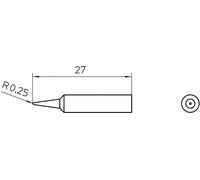 Weller XNT 1 Panne de fer à souder forme ronde Taille de la panne 0.5 mm Contenu 1 pc(s)