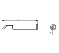 Weller - XT KN - Pointe, Sans Plomb, 2Mm