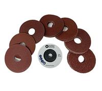 WELLERWERKZEUGE Lot de disques abrasifs XXL pour meuleuse d'angle sans fil 10,8 V 12 V comme Bosch GWS Berner BTI Würth