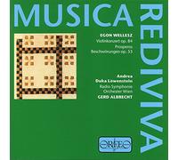 Wellesz : Violonkonzert, op.84 / Prosperos Beschworungen, op. 53