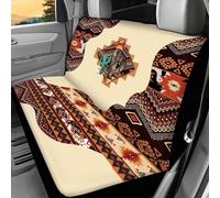 WELLFLYHOM Native Aztec Car Seat Cover for Cars for Women Baja Navajo Rear Bench Seat Covers for Truck SUV Van Southwestern Universal Fit Car Accessories Saddle Blanket Seat Protectors