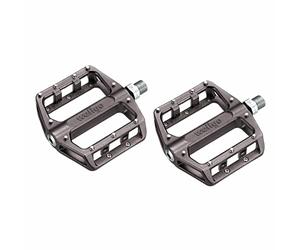 Wellgo B087U 9/16" Alloy Platform BMX/ATB Bike Pedals - Silver