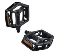 Wellgo B249 Pédales en aluminium 9/16" pour VTT BMX DH Platform, noir, WE3103