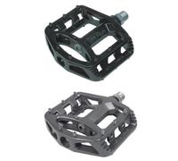 Wellgo MG1-9/16" Pédales à plateforme en magnésium Cro-mo Noir