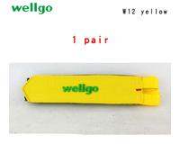 Wellgo-Sangles De Pédale De Vélo En Nylon,1 Paire,Sangle À Clip,Ceinture De Pédale De Vélo De Montagne,Ruban De Pédale De Vélo De Route,Équipement De Cyclisme Partners - Type Yellow 1 Pair