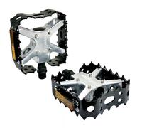 Wellgo WE3030 Pédales de vélo Old School BMX MTB Bear Trap 9/16" Noir