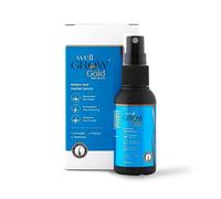 WellGrow Gold Sérum de croissance des cheveux avec Redensyl, Capixyl et Procapil pour contrôle et réparation de la chute des cheveux | Renforce et améliore la croissance des cheveux pour homme et