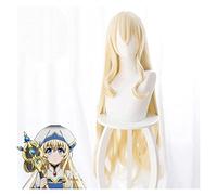 WELLHY Cosplay Perruque Anime Goblin Slayer Prêtresse Cosplay Perruques Peluca Film Adulte Femmes Fille Costumes Cheveux Synthétiques for Adulte Cosplay Hallooween for Coser
