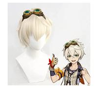 WELLHY Jeu Genshin Impact Venti Kaeya Noelle Kong Ying Perruques Cosplay Une Perruque Coser (Color : A) (Color : F)