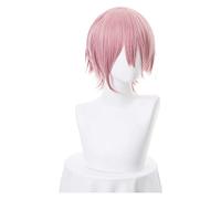 WELLHY Perruque Cosplay 2019 New Gotoubun no Hanayome Ichika Nakano Perruques Cosplay 30cm Cheveux Synthétiques Courts Raides Perruque Cosplay Perucas + Bonnet de Perruque for Coser