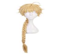 WELLHY Perruque Cosplay Anime Cosplay Perruque Genshin Impact Perruque Voyageur/Aether/Sora Perruque avec Capuchon de Perruque Gratuit for Halloween Fête Carnaval Vie Nocturne Concerts Mariages for Co