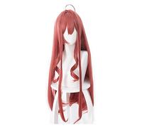 WELLHY Perruque Cosplay Anime Gotoubun No Hanayome Les Quintuplés Quintessentiels Itsuki Nakano Perruques Cosplay 80cm de Long Perruque de Cheveux Synthétiques Résistant à la Chaleur for Coser