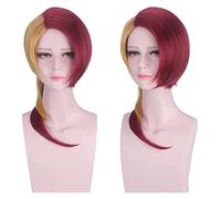 WELLHY Perruque Cosplay Anime Perruque Cosplay Houseki No Kuni - Land of The Lustrous Rutile Wig Perruque de Couleur mélangée avec Capuchon de Perruque Gratuit for la fête Les Jours Halloween Cosplay