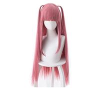 WELLHY Perruque Cosplay Nakano Nino Perruques Cosplay Anime The Quintessential Quintuplets 80cm Long Cheveux Raides Résistant À La Chaleur Perucas Costume Perruques Fête for Coser