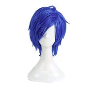 WELLHY Perruque de Cosplay PERSONA3 Shin Megami Tensei Persona 3 Makoto Yuuki Perruque de Cosplay Courte Perruque de Cheveux synthétiques résistant à la Chaleur + Bonnet de Perruque for Coser