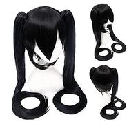 WELLHY Perruque for Halloween Mode Fête de Noël Perruque d'habillage Miku Senbon Sakura Hatsune Snow Hatsune Sakura Hatsune Albino Hatsune Kamomori Sanae Cosplay Perruque Couleur : Cy120-6 (Bleu clair