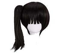 WELLHY Perruque for : Kimetsu no Yaiba Tsuyuri Kanawo Tsuyuri Kanao Cosplay Perruque Cheveux Synthétiques + Couvre-Chef Papillon + Bonnet de Perruque WigOnly Coser Wig (Color : ButterflyHeadwear) (Co