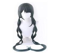 WELLHY Tenko Chabashira Cosplay Perruque for Accessoire de Costume de Jeu (Vert) Perruque Coser
