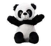 welliebellies® Panda Peluche chauffante | Grand | Rembourrage amovible en millet bio | Chauffer au four ou au micro-ondes | Jusqu'à 90 minutes de chaleur | Peut également être utilisé pour refroidir