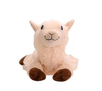 welliebellies® Peluche chauffante en alpaga - Grand - Rembourrage amovible en millet bio - Chauffer au four ou au micro-ondes - Jusqu'à 90 minutes de chaleur - Convient également pour refroidir en cas