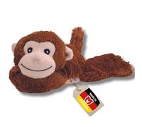 welliebellies® Peluche chauffante en Forme de Singe - 32 cm - pour Micro-Ondes et Four