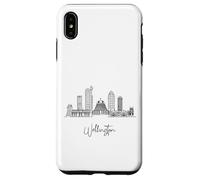 Wellington North Island Skyline Souvenirs de voyage Paysage urbain Coque pour iPhone XS Max