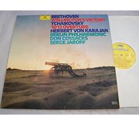 Wellington's Victory / 1812 Overture - Ludwig van Beethoven / Pyotr Ilyich Tchaikovsky - Herbert von Karajan, Berliner Philharmoniker, Don Kosaken Chor Serge Jaroff LP