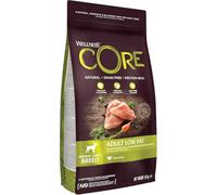 Wellness CORE Low Fat, Croquettes pour Chien de Grande et Moyenne Taille, Faible en Graisses, Contrôle du Poids, 100% Naturelles et Viande Fraiche, Dinde, 1.8 kg