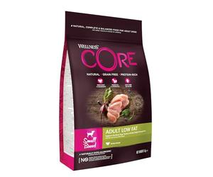Wellness CORE Low Fat 5 kg, Dinde - Croquettes Chiens | Pour Petit Chien, Sans Céréales, Naturelles, Hypoallergénique, Riche en protéines, À Haute Teneur en Viande, Poids Sain
