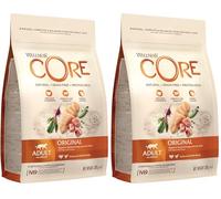 Wellness CORE Original 300g, Poulet & Dinde - Croquettes Chats (Lot de 2)