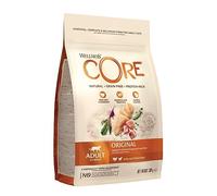Wellness CORE Original, Croquettes Chat, 100% Naturelles, Hypoallergéniques, Haute Teneur en Viande, Dinde/Poulet, 300g